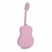 3/4 Classical Guitar, Pink, by Gear4music