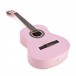 3/4 Classical Guitar, Pink, by Gear4music