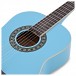 3/4 Classical Guitar, Blue, by Gear4music