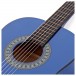 3/4 Classical Guitar, Blue, by Gear4music