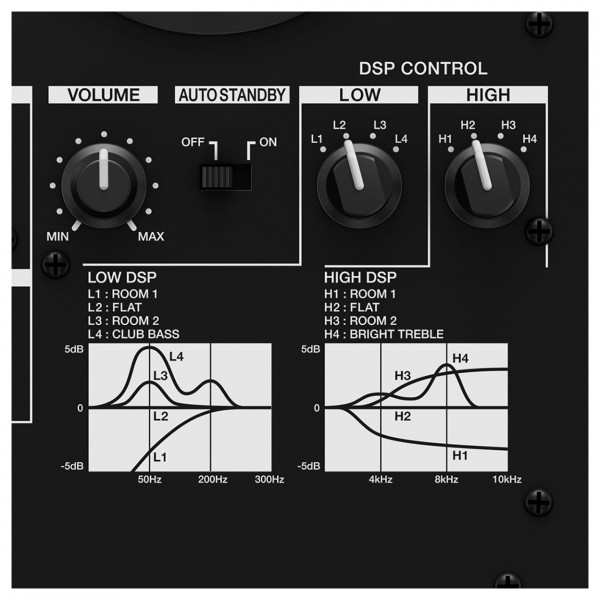 Pioneer VM-50 - DSP Controls
