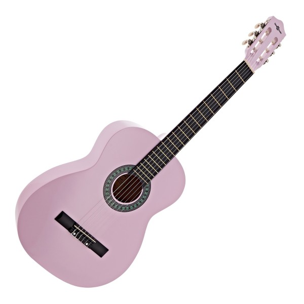 Classical Guitar, Pink, by Gear4music