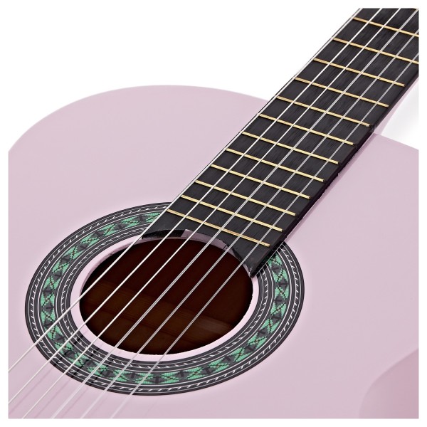 Classical Guitar, Pink, by Gear4music