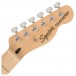 Squier Affinity Telecaster MN, Butterscotch Blonde - Front of Headstock View
