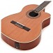 Deluxe Cutaway Classical Electro Acoustic Guitar by Gear4music, Cedar