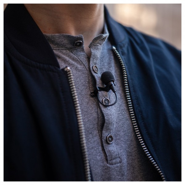 Sennheiser XS Lav Mobile Lavalier Microphone, 3.5mm TRRS - Clipped to Clothing