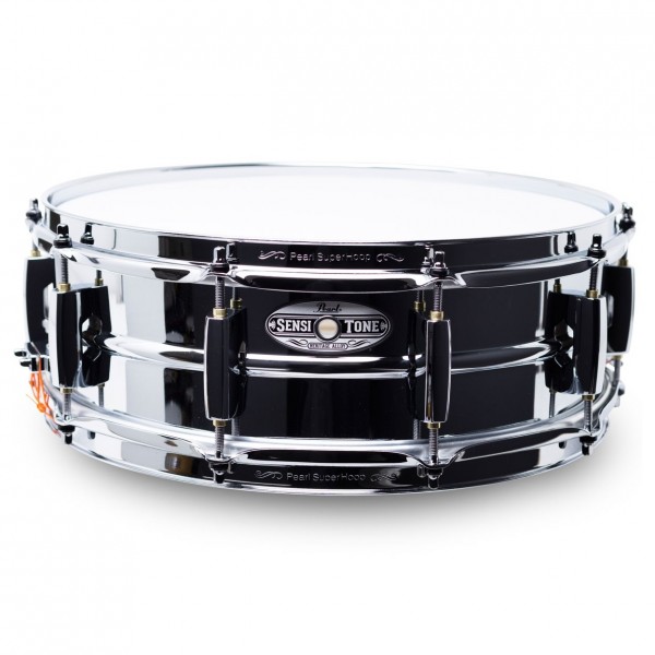 Pearl Sensitone Heritage 14" x 5" Steel Snare Drum