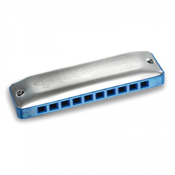 Seydel 1847 Session Steel Blues Harmonica, Bb Summer Edition 2021