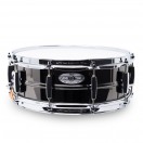 Pearl Sensitone Heritage 14" x 5" Brass Snare Drum, Black Chrome
