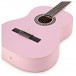 Classical Guitar Pack, Pink, by Gear4music