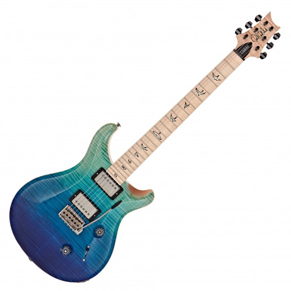 PRS Custom 24 Wood Library, 10 Top Blue Fade #TBC