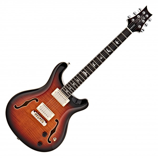 PRS SE Hollowbody II, Tricolor Sunburst