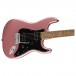 Squier Affinity Stratocaster HH LRL, Burgundy Mist body side angle