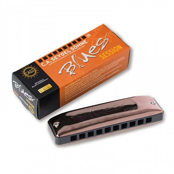 Seydel 1847 Session Antique Harmonica, D, Box