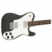 Squier Affinity Telecaster Deluxe LRL, Charcoal Frost Metallic body side angle