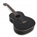 Deluxe Classical Guitar, Black, by Gear4music
