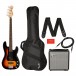 Squier Affinity Precision Bass PJ pakiet, 3-Color Sunburst