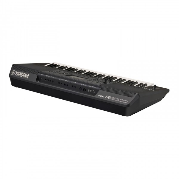 Yamaha PSR A5000 Oriental Portable Keyboard from the back