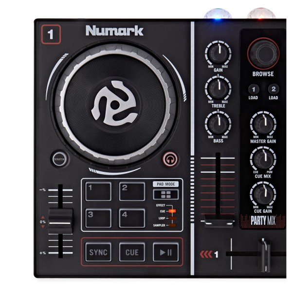 【Jun】NUMARK Party Mix Ⅱ Numark Party Mix II kontroler DJ SERATO DIODY LED - Sklep