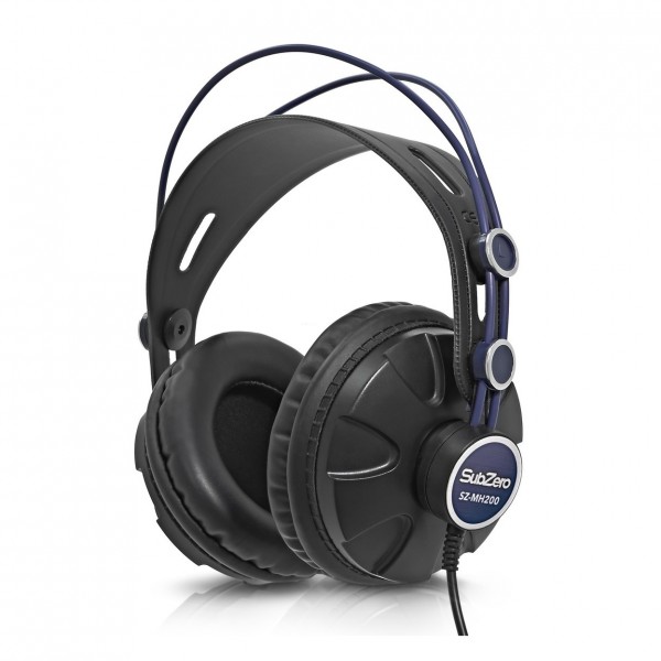 SubZero SZ-MH200 Monitoring Headphones - Angled