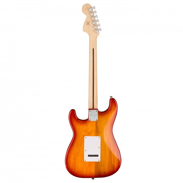 Squier Affinity Stratocaster FMT HSS MN, Sienna Sunburst back