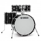 Yamaha Recording Custom 22" 4pc Shell Pack, Solid Black