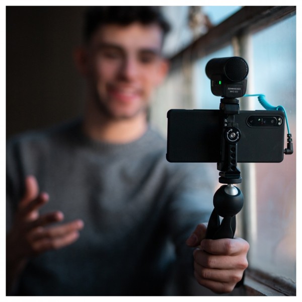 Sennheiser MKE 400 Camera Microphone with Mobile Kit
