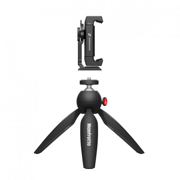 Sennheiser Manfrotto Tripod and Smartphone Clamp