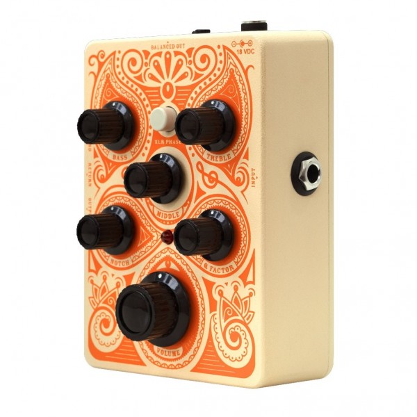 Orange Acoustic Pedal- Angled