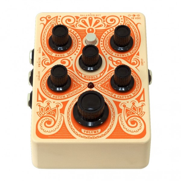 Orange Acoustic Pedal- Tilted