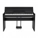 DP-12 Compact Digital Piano by Gear4music, Matte Black