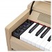 DP-12 Compact Digital Piano by Gear4music, Light Oak