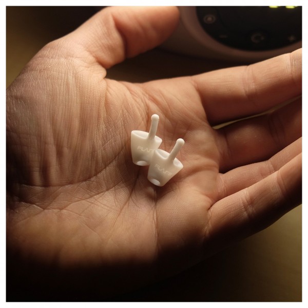 Flare Audio Calmer Night, White - In Palm