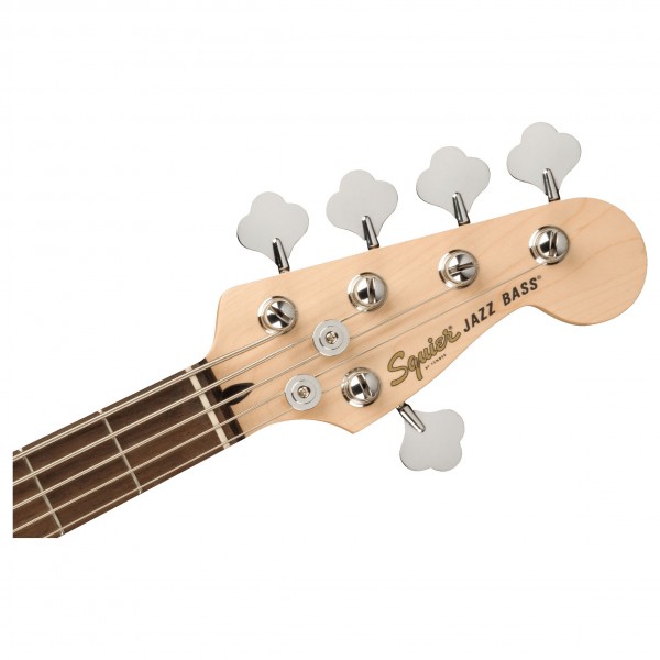 Squier Affinity Jazz Bass V LRL, 3-Color Sunburst headstock