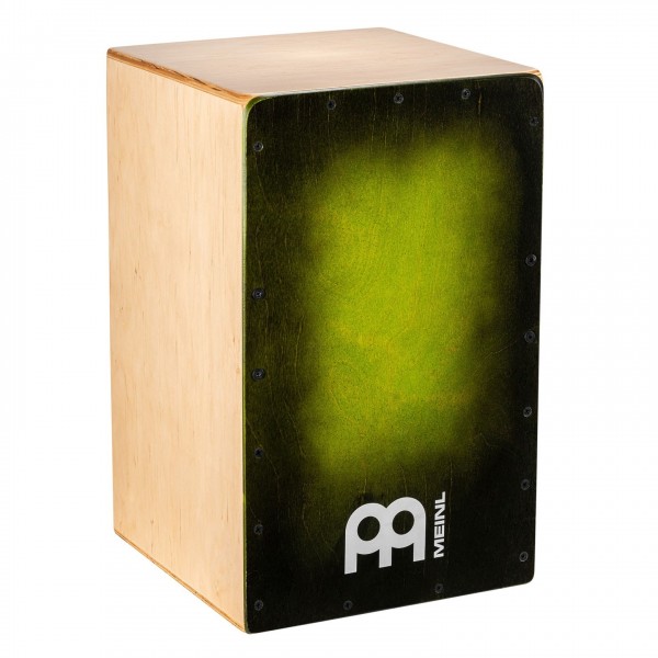 Meinl Snarecraft 100 Series Cajon, Green Burst