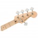 Squier Affinity Jazz Bass V MN, Olympic White headstock
