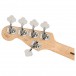 Squier Affinity Jazz Bass V MN, Olympic White back of headstock