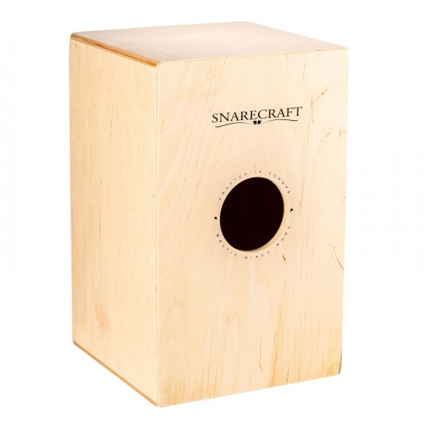 Meinl Snarecraft 100 Series Cajon, Brown Burst - Back