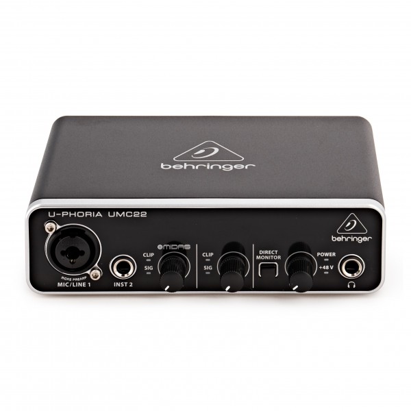 Behringer U-Phoria UMC22 USB Audio Interface