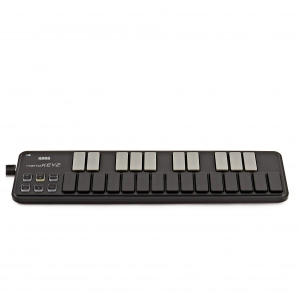 Korg nanoKEY2 USB MIDI Controller, Black
