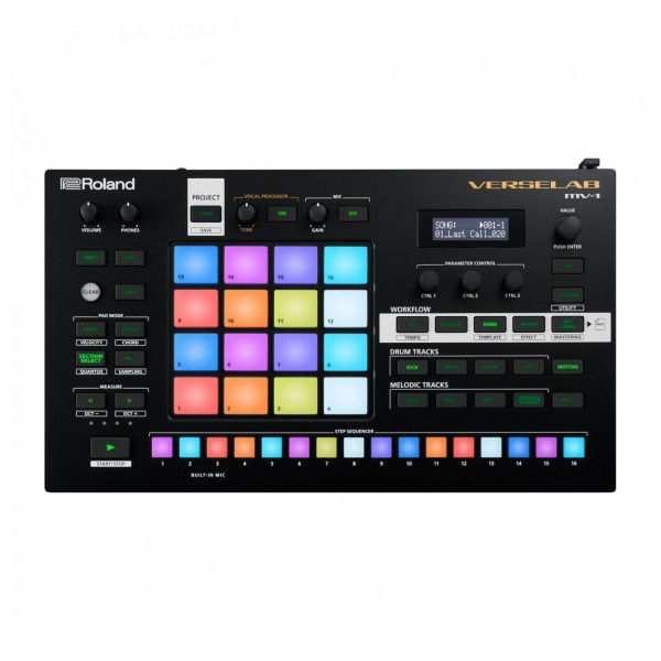 Roland MV-1 Verselab Production Studio - Top