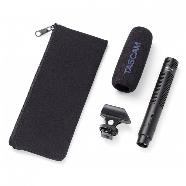 Tascam TM-200SG Shotgun Condenser Microphone - Full Contents