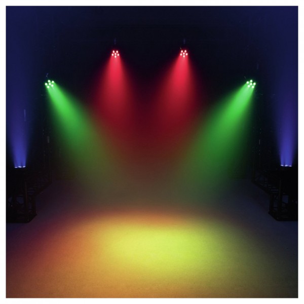 Eurolite SLS-6 6 x 8W RGB LED Par Can - Stage Preview