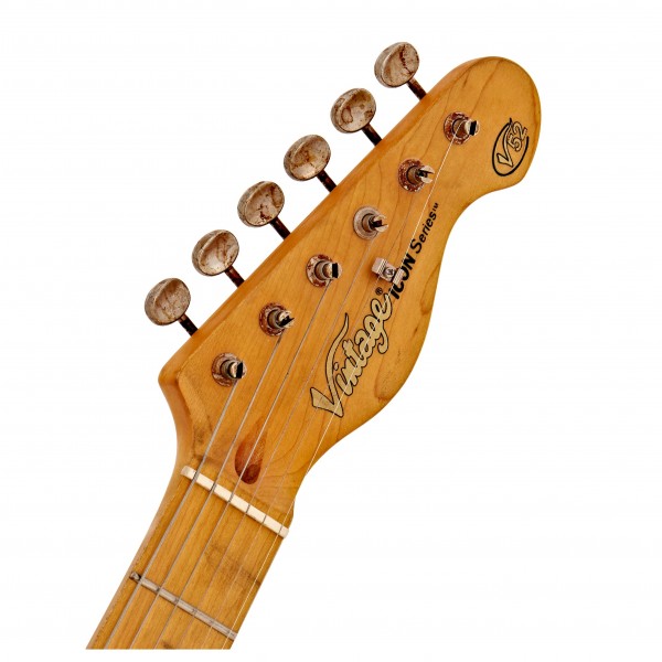Vintage V52 Icon, Distressed Butterscotch at Gear4music