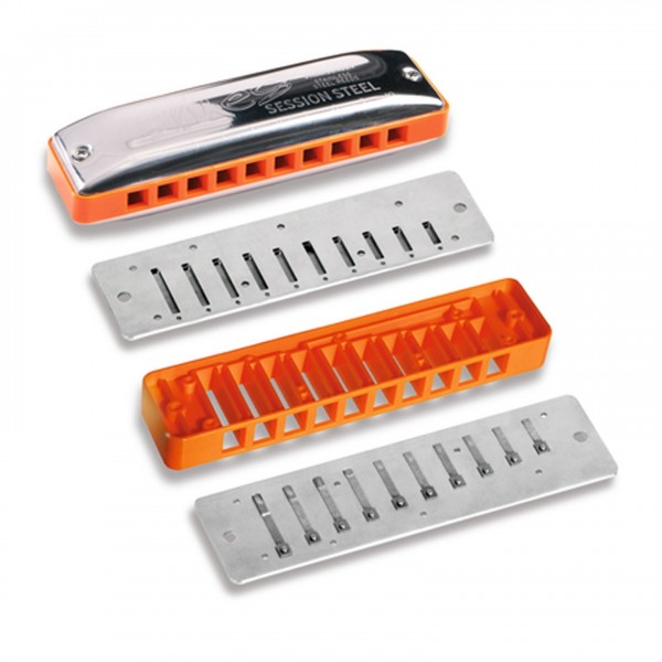 Seydel 1847 Session Steel Melodic Maker Harmonica, C, Plates