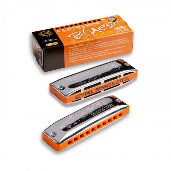 Seydel 1847 Session Steel Melodic Maker Harmonica, C, Box