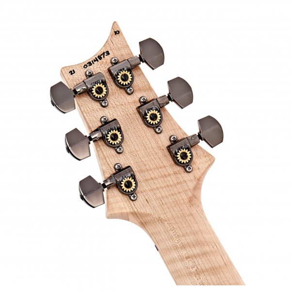 PRS Custom 24 Wood Library, 10 Top Red/Grey Black Fade #TBC1