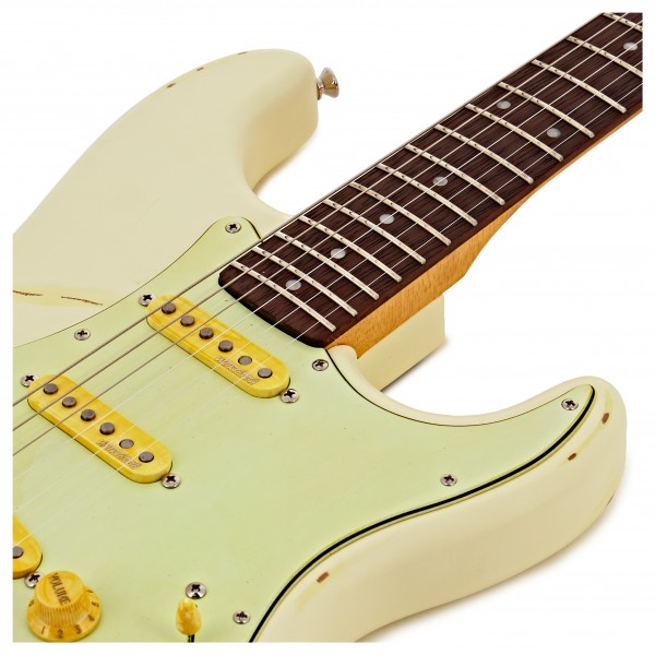 Vintage V6 Thomas Blug Signature, Distressed Vintage White 