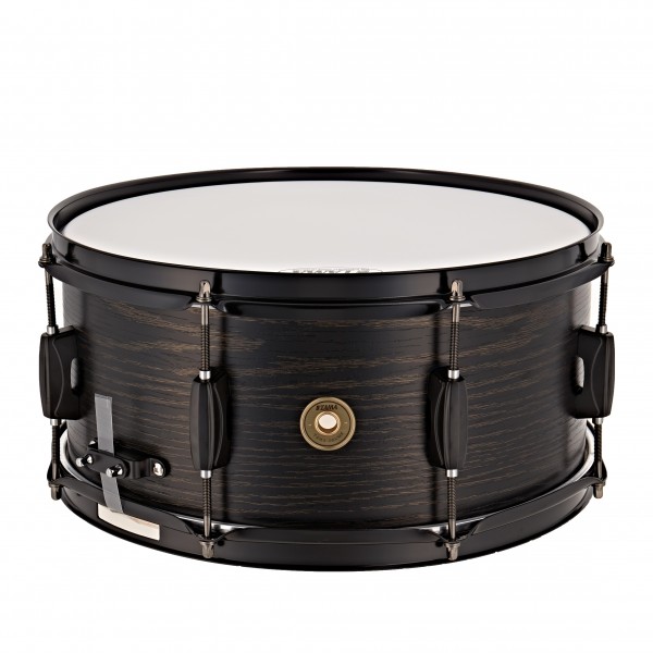 Tama Woodworks 14" x 6.5" Snare Drum, Black Oak Wrap 