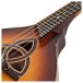 Luna Trinity A-Style Mandolin, Celtic Inlay